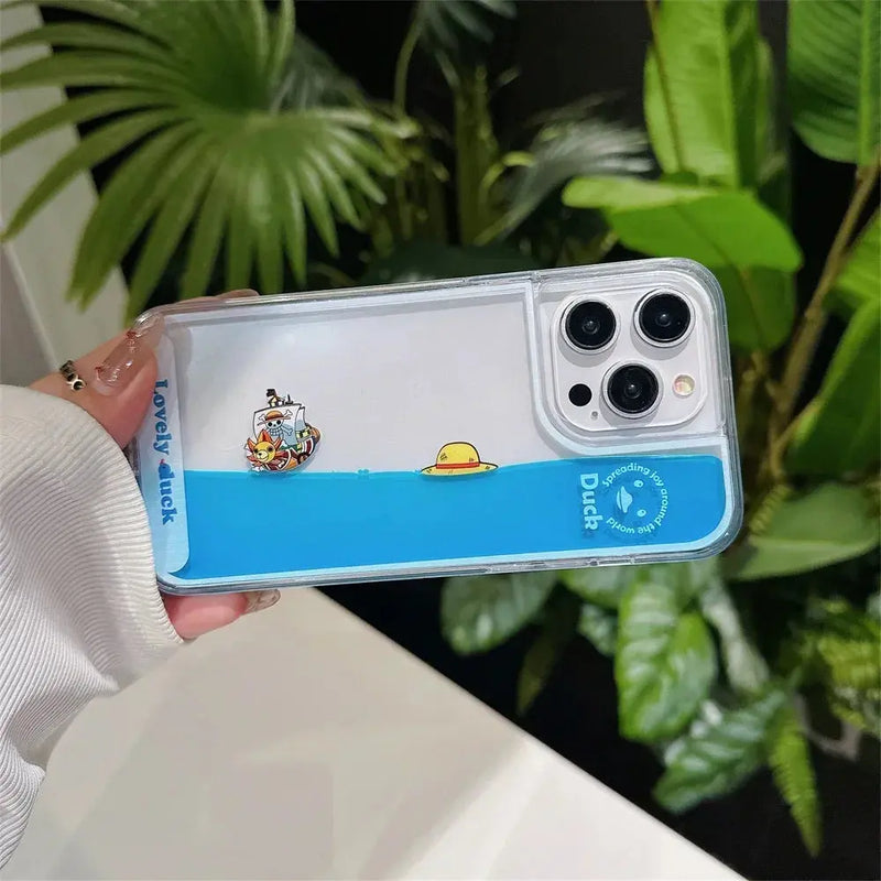 Whimsical Pirate Quicksand Phone Case™ Ma boutique