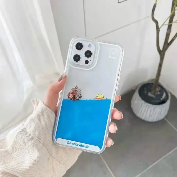 Whimsical Pirate Quicksand Phone Case™ Ma boutique